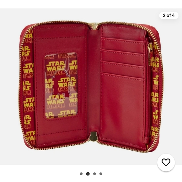 NWT Loungefly Star Wars The Phantom Menace Wallet - Picture 5 of 6